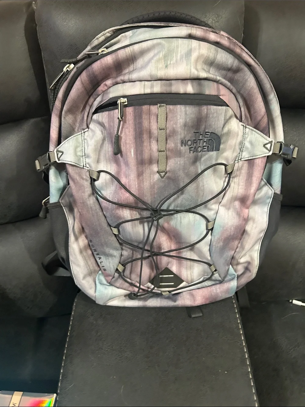The North Face Women's Lavender & Light Blue Gradient Backpack Borealis